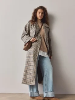 Lichtbruin - Forever Comfort® - Leren ballerina's met rechte neus*Next Hot