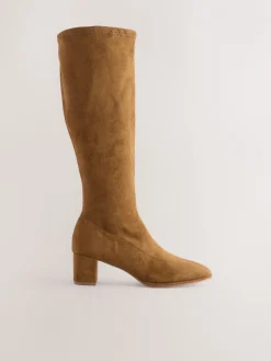 - Forever Comfort® knielaarzen met blokhak*Next Online