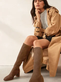 - Forever Comfort® knielaarzen met blokhak*Next Online