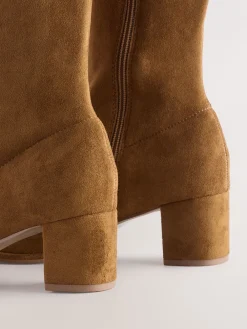 - Forever Comfort® knielaarzen met blokhak*Next Online