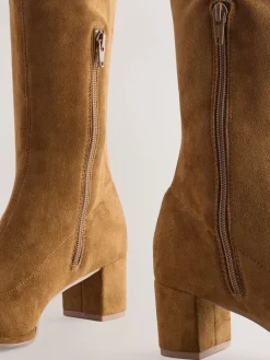 - Forever Comfort® knielaarzen met blokhak*Next Online