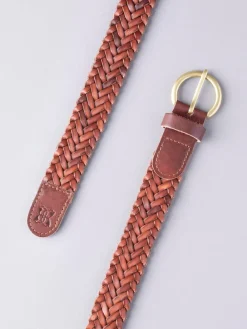 - Waverton gevlochten riem*Lakeland Leather Outlet
