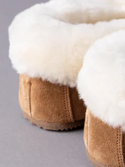 - Lakeland leren mocassins met schapenvacht voor dames*Lakeland Leather Sale