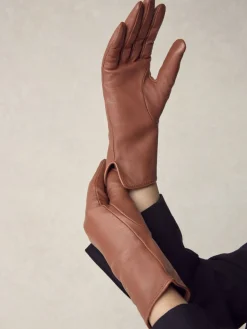 Lichtbruin - Leren handschoenen*Next Online