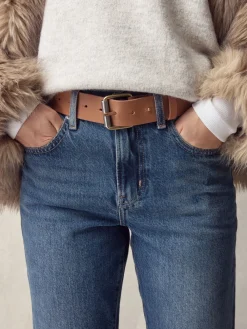 - N. Premium casual leren riem van Italiaans fabricaat*Next Best