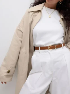 - N. Premium Made In Italië riem met gemiddelde breedte*Next