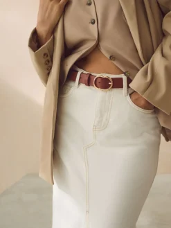 Lichtbruin - Normale PU-riem*Next Online