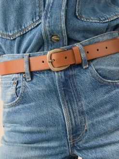 - Regular Premium Made In Italy Casual Leather Belt*Next New