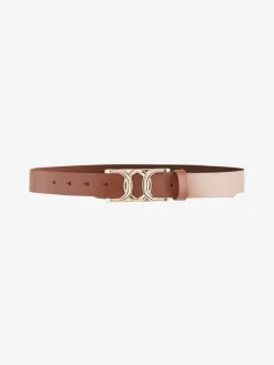 - Reguliere leren riem met opvallende gesp*Next Sale