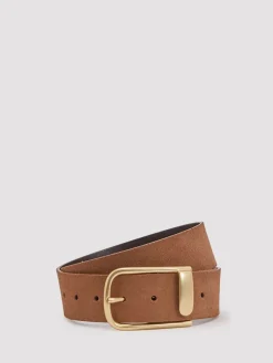 - Iyla leren riem met halve gesp*Reiss Sale