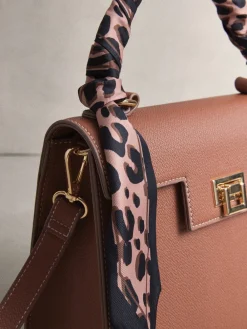 Lichtbruin - Scarf Hand Held Bag*Next New