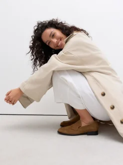 - Suède ronde neus Instappers*Next Sale