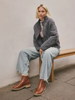 - Forever Comfort® Faux Fur Lined Buckle Trim Ankle Boots*Next Best