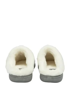 - - Gebreide pantoffelmuiltjes met dichte neus voor dames*Dunlop Clearance