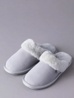 - Lakeland leren instappers met schapenvacht voor dames*Lakeland Leather