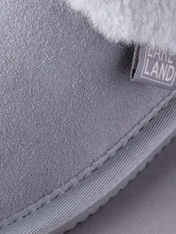 - Lakeland leren instappers met schapenvacht voor dames*Lakeland Leather