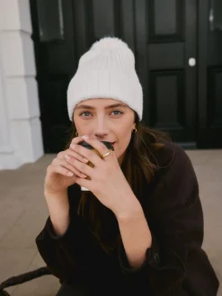 - N. Premium 100% kasjmier gebreide pomponmuts*Next New