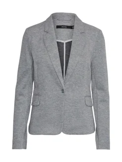 Lichtgrijs - blazer met aansluitende pasvorm*VERO MODA