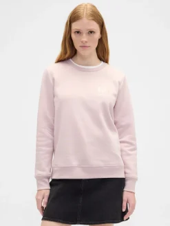 Lichtroze - - Relaxed sweatshirt met logo*Gap New