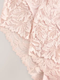 Lichtroze - Ultimate Comfort kanten slip verpakking van 2*Next Discount