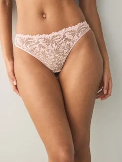 Lichtroze - Ultimate Comfort kanten slip verpakking van 2*Next Outlet