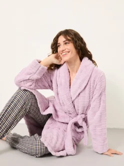 - FatFace Cosy Textured Dressing Gown*Fat Face Hot