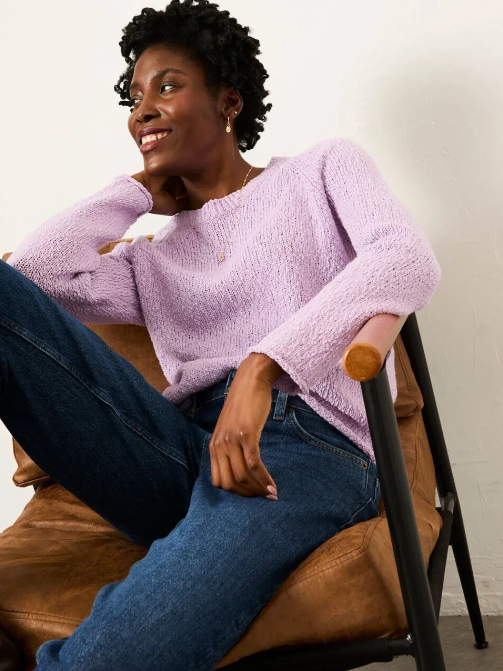 - FatFace Knitted Slub Jumper*Fat Face Discount