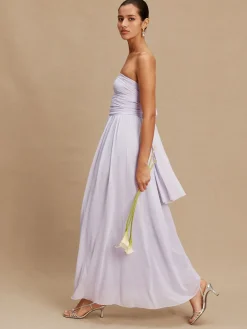 Lila-paars - Multiway mesh Maxi-jurk voor Bruiloftsgasten*Next Clearance