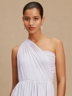 Lila-paars - Multiway mesh Maxi-jurk voor Bruiloftsgasten*Next Clearance