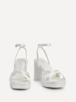 Bruidssandalen Romantica Platformhakken met Versieringen*Linzi Sale