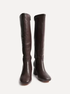 Fable Wide Fit Block Heeled High Leg Boots*Linzi Online