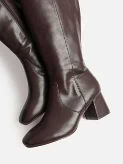 Fable Wide Fit Block Heeled High Leg Boots*Linzi Online