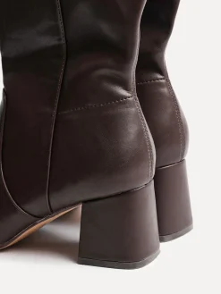 Fable Wide Fit Block Heeled High Leg Boots*Linzi Online