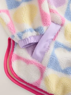 Heart Colourblock Borg Fleece*Little Bird by Jools Oliver Discount