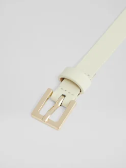 Clover Leather Square Buckle Belt*LK Bennett