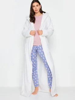 100% Cotton Hooded Maxi Robe*Long Tall Sally Outlet