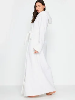 100% Cotton Hooded Maxi Robe*Long Tall Sally Outlet