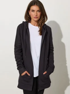 100% Cotton Longline Hoodie*Long Tall Sally Outlet