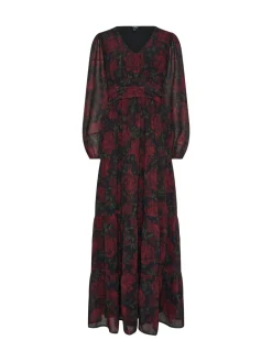 - Lange jurk met bloemenprint*Long Tall Sally Clearance