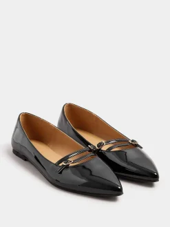 - Platte schoenen met meerdere bandjes*Long Tall Sally Clearance