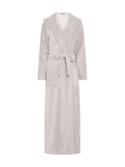 Cotton Touch Hooded Maxi Robe*Long Tall Sally New
