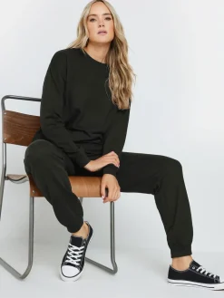 joggingbroek met trekkoord en boorden*Long Tall Sally Hot