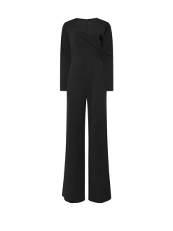 lange mouwen scuba overslag jumpsuit*Long Tall Sally