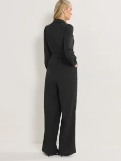 Long Sleeve Button Jumpsuit*Long Tall Sally Online