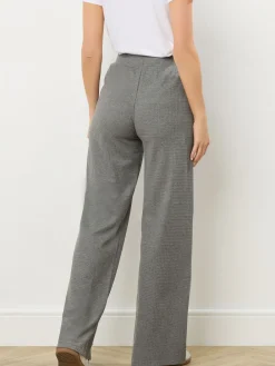 Marl Waffle Wide Leg Joggers*Long Tall Sally Discount