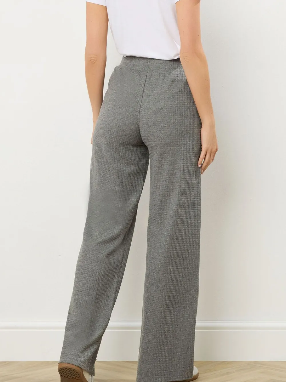 Marl Waffle Wide Leg Joggers*Long Tall Sally Discount