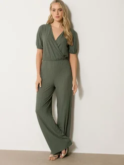 Ribbed Wrap Jumpsuit*Long Tall Sally Online
