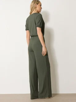 Ribbed Wrap Jumpsuit*Long Tall Sally Online