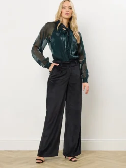 Velvet Palazzo Trousers*Long Tall Sally Sale