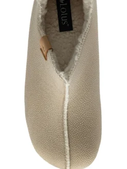 Textile Bootie Slippers*Lotus Sale